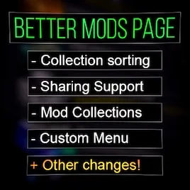 01 STUDIO • Better Mods Page [MOD]